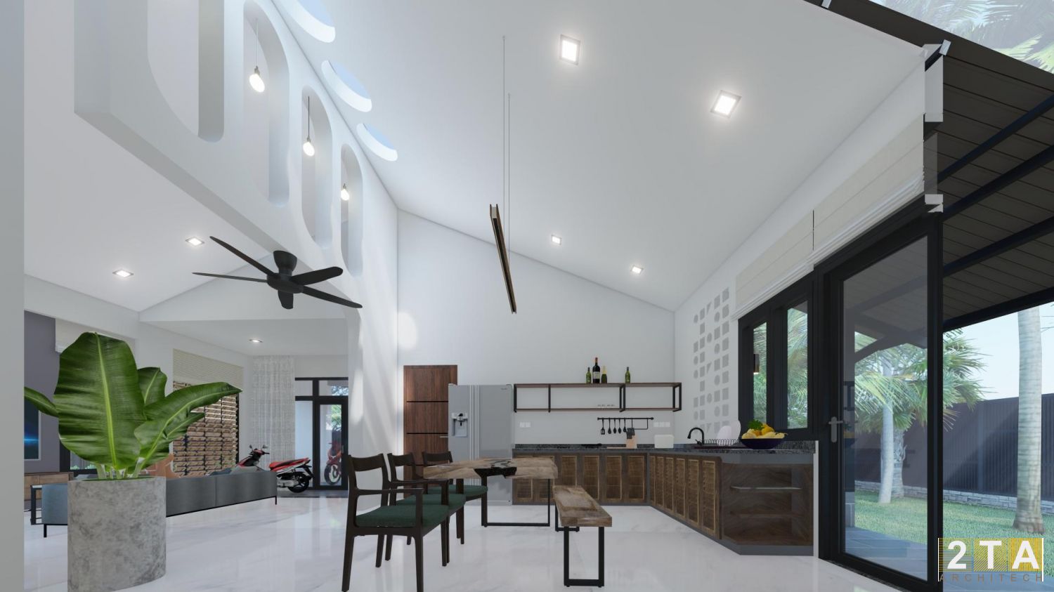 KIẾN TRÚC NHÀ ANH HUY