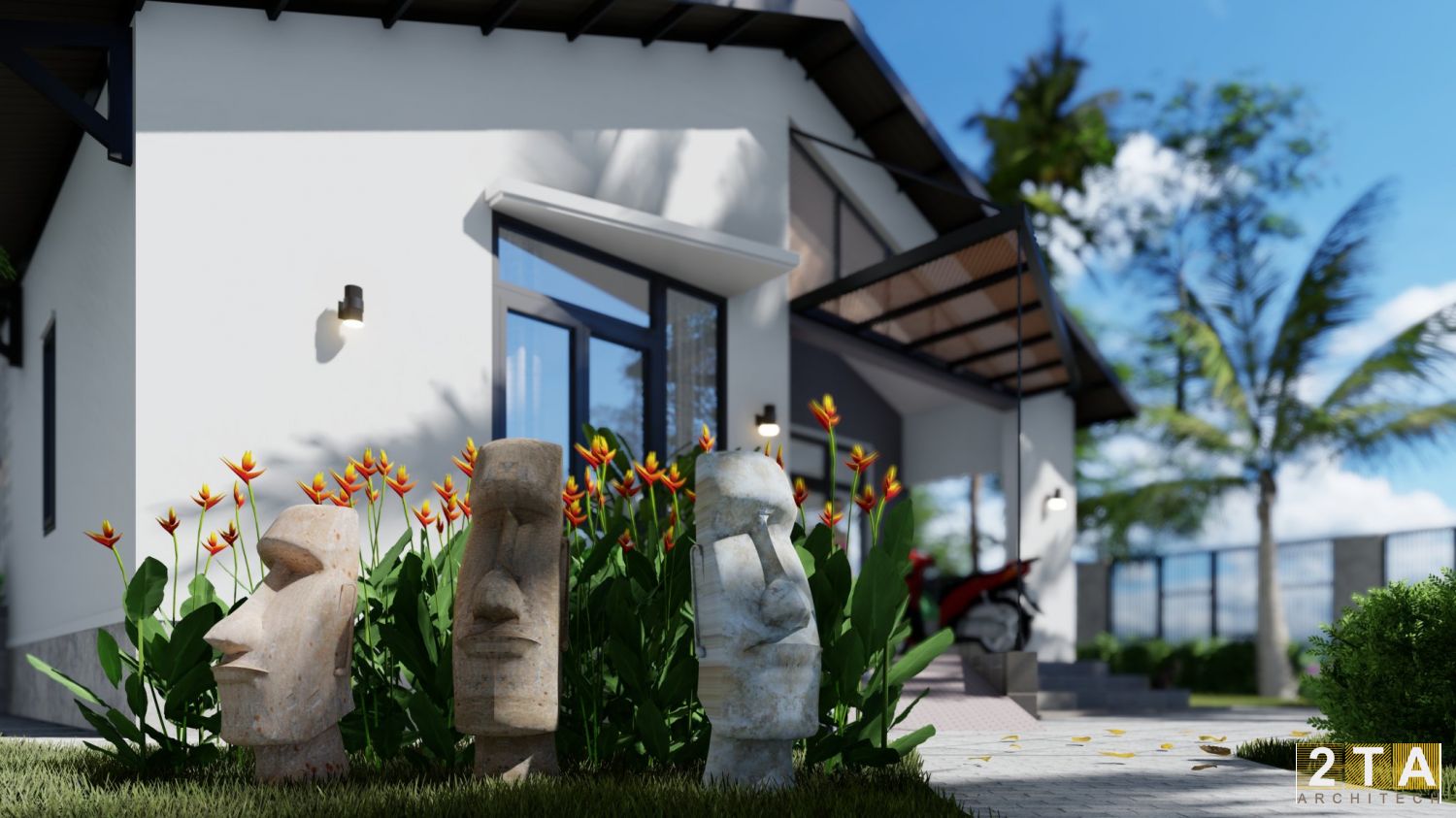 KIẾN TRÚC NHÀ ANH HUY