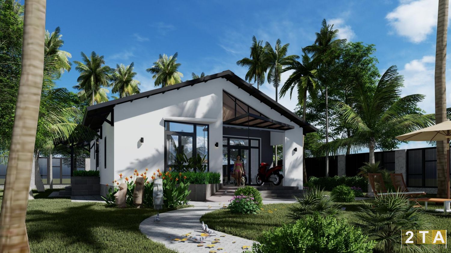 KIẾN TRÚC NHÀ ANH HUY