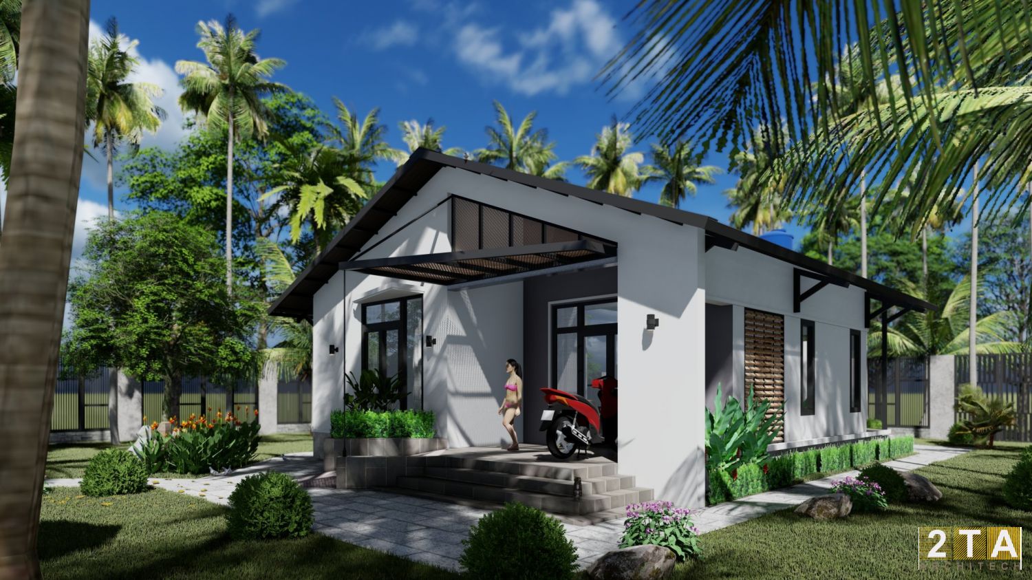 KIẾN TRÚC NHÀ ANH HUY