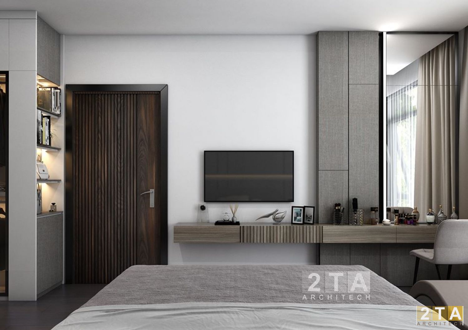 THIẾT KẾ NỘI THẤT PHÒNG NGỦ